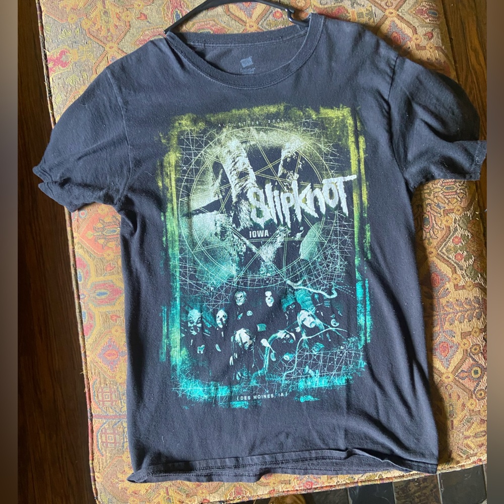 VINTAGE slip knot band tee